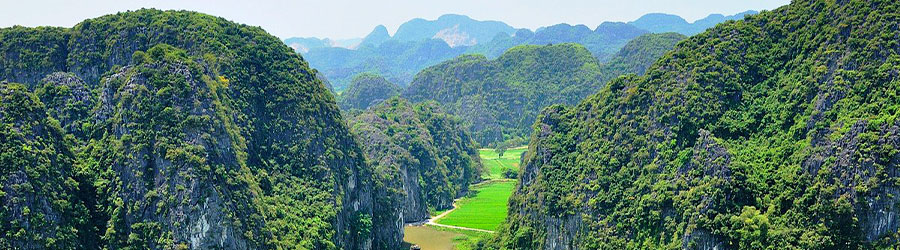 Mua Cave - panorama Of Ha Long Bay On Land